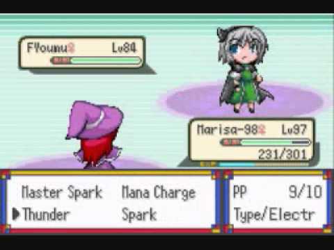 Touhoumon Emerald Makai League: Marisa vs. Merlin Prismriver