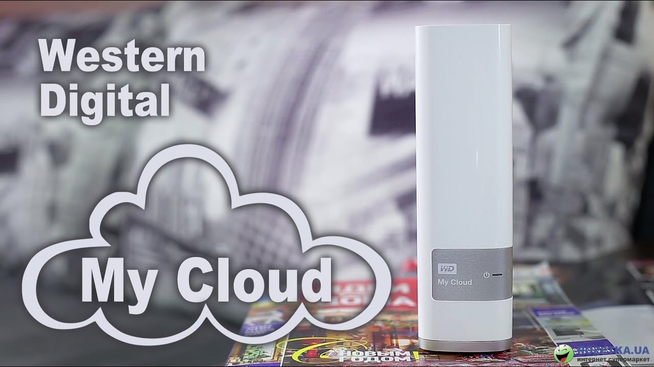 Сетевой накопитель Western Digital WD My Cloud 3.5" 4.0Tb USB 3.0, WDBCTL0040HWT-EESN