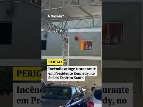Incêndio atinge restaurante em Presidente Kennedy, no Sul do Espírito Santo   #shorts #noticias