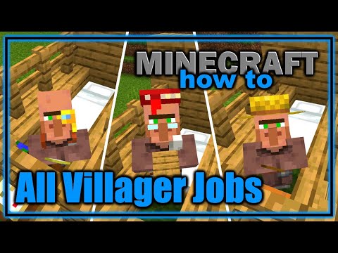 ULTIMATE Villager Jobs Guide! Minecraft Pro Tips!