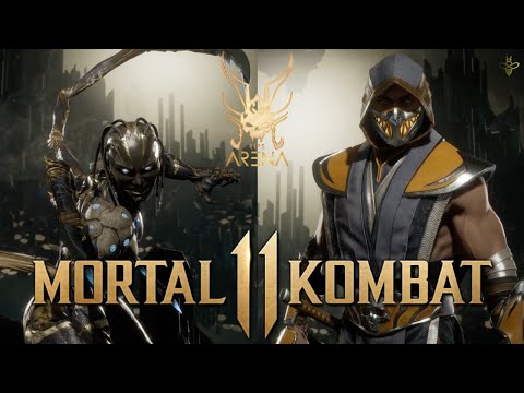 HoneyBee vs MKJavier R1ps Arena Set Goes the Distance! D'Vorah vs Scorpion in Mortal Kombat 11!