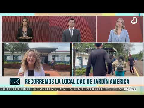 #MisionesVota: Jornada de total tranquilidad en los comicios de Jardín América