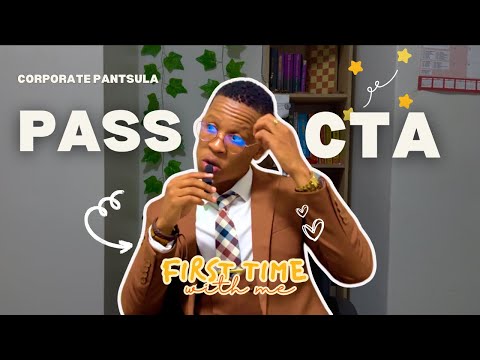 HOW TO STUDY FOR CTA