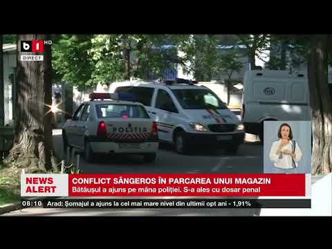 PLOIEȘTI - CONFLICT ÎN PARCAREA UNUI IMAGAZIN_Știri B1TV_24 apr. 2025