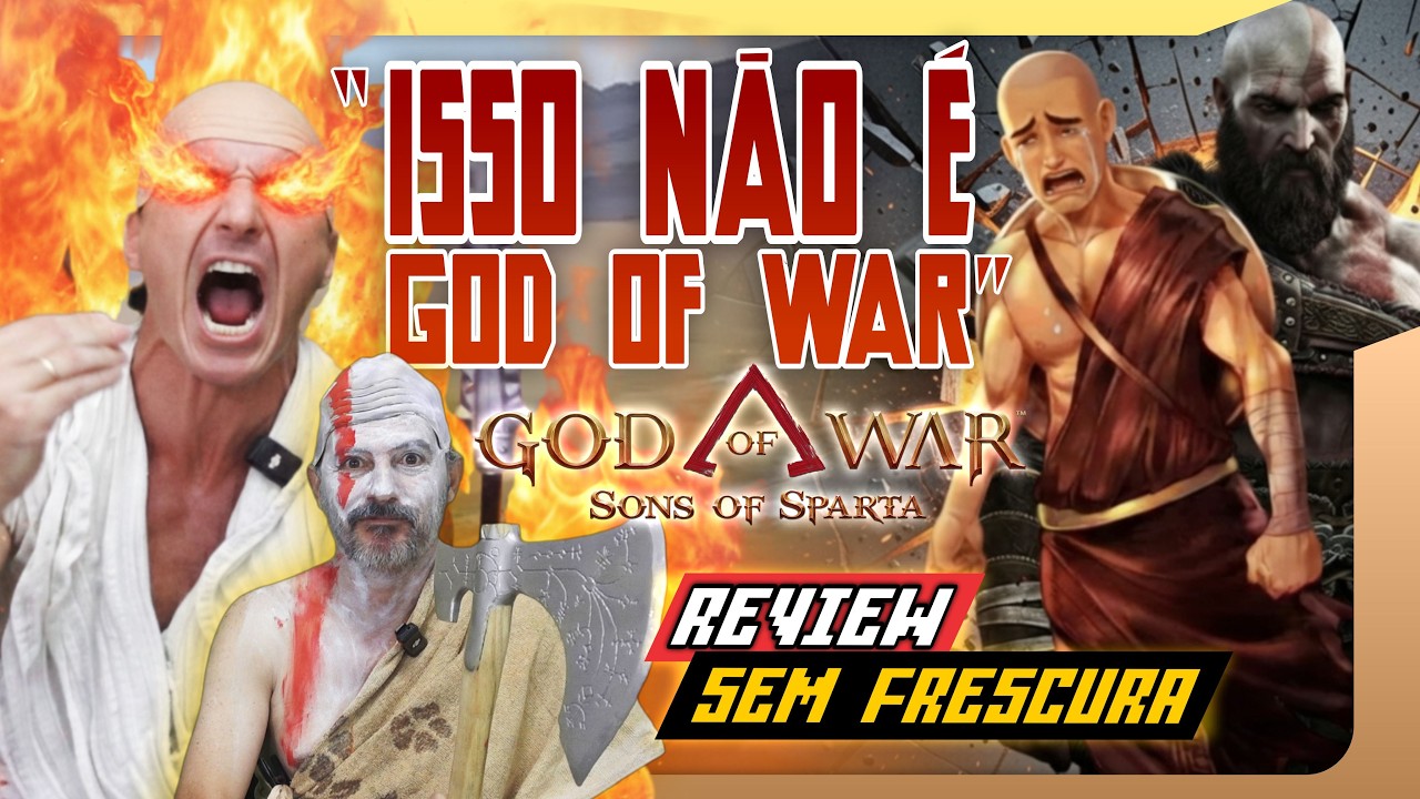 ISSO NÃO É GOD OF WAR - God of War Sons of Sparta REVIEW SEM FRESCURA #godofwarsonsofsparta #review