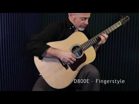 Пример звучания электроакустической гитары Walden D800E