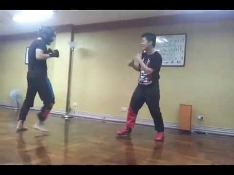 Wulfric Savate Kickboxing ( Survival Solutions ) Sparring Fitz Tainio