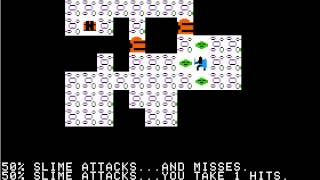 Apple II Game: Beneath  Apple Manor (1978 Software Factory)