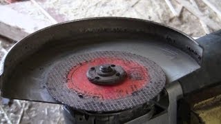 How To Free Up An Angle Grinder Disc That