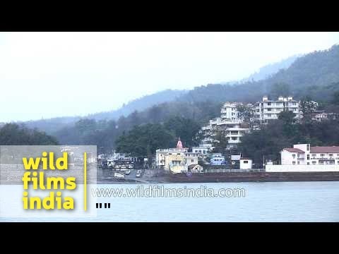 Holy Ganga a landmark of Rishikesh city - Uttarakhand
