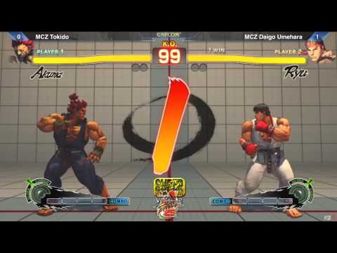 SSF4AE 2012 SF25 Daigo Umehara (Ryu) vs Tokido (Akuma)