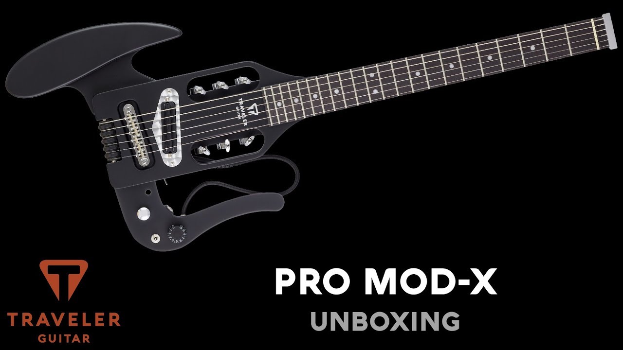 Traveler Guitar Pro-Series Mod-X - Matte Black