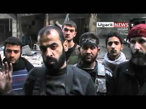 كتيبة الظاهر بيبرس لواء ذو النورين خلال اقتحام في صلاح الدين