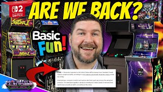Good News for AtGames, Basic Fun, Nintendo Switch 2, Iconic Arcade & More!