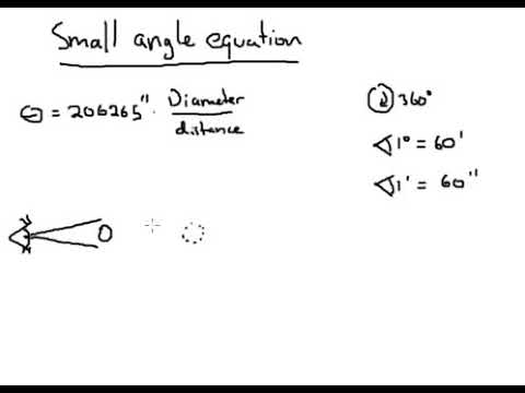 Small Angle Formula Practice