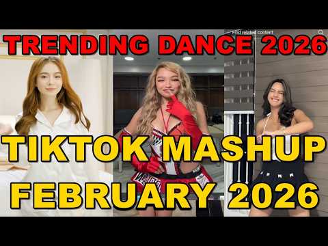 TIKTOK DANCE MASHUP FEBRUARY  2026 || TIKTOK DANCE TREND 2026