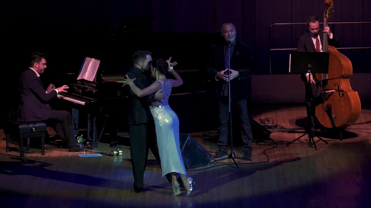 "El gordo triste" Jonathan Saavedra & Clarisa Aragon, Solo Tango Orquesta & Chino Laborde