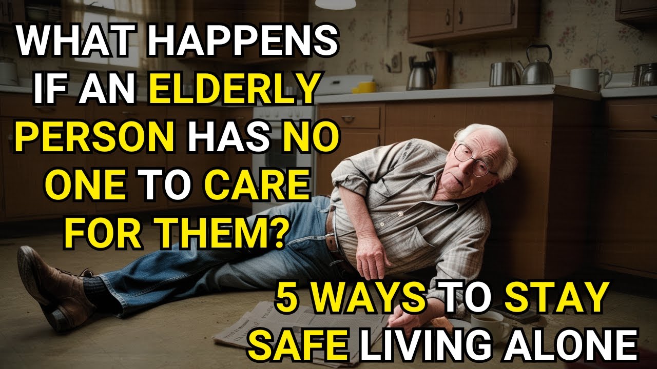 What Happens If an Elderly Person Has No One to Care for Them? 5 Ways to Stay Safe Living Alone
