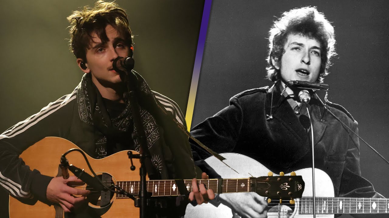 Timothée Chalamet CHANNELS Bob Dylan for SNL Performance