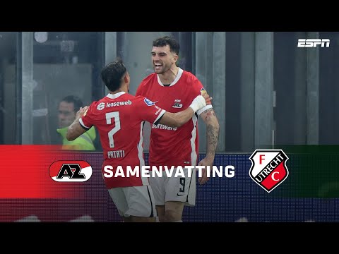 🥵 AZ WALST in eigen huis OVER FC Utrecht heen 📈 | Samenvatting AZ - FC Utrecht