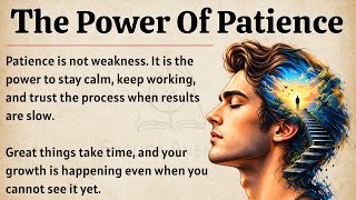The Power Of Patience | Stay Calm, Keep Going, And Trust The Process | Learn English With Motivation