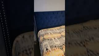 Tufted Upholstered Bed Frame Queen Size