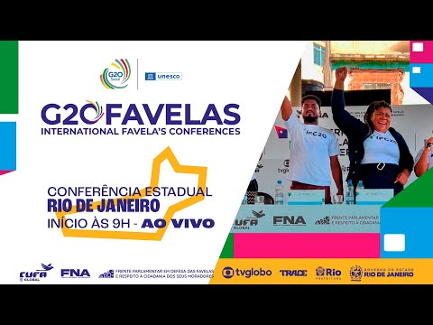 Live - G20 Favelas Edição Estadual: Rio de Janeiro