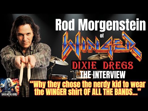 Rod Morgenstein On Winger, Dixie Dregs, Stewart, & The Wing Thing
