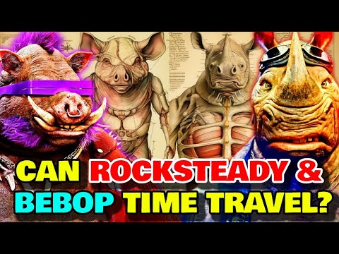 Rocksteady & Bebop Anatomy - How Did They Time Traveled, And Almost Destroyed The World?