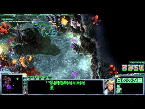 Starcraft II: Wings of Liberty Campaign 26. Final Mission 2a - Belly of the Beast (2/3)