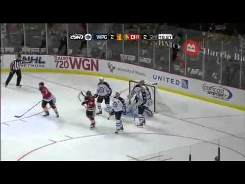 Winnipeg Jets vs Chicago Blackhawks Highlights : October 13 2011