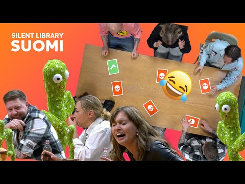 Janita Autio, Karoliina Tuominen ja Jussi Ridanpää röyhtäilevät puutarhurit | Silent Library Suomi