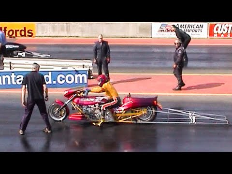 Santa Pod - Drag bikes - 31/03/2002 & 31/03/2002