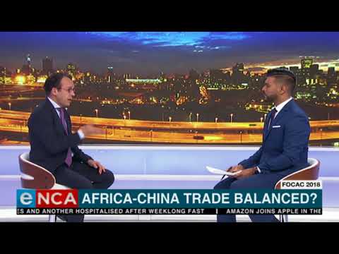 Is Africa China trade balanced?
