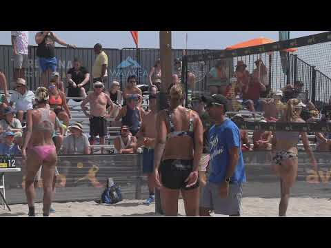 AVP Atlantic City 2022 | Lili/Larissa VS Wheeler/Kraft | Stadium Court | Women's Semi-Final