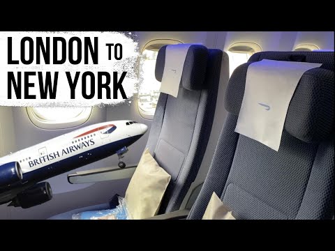 British Airways 777-200 | London to New York in Economy