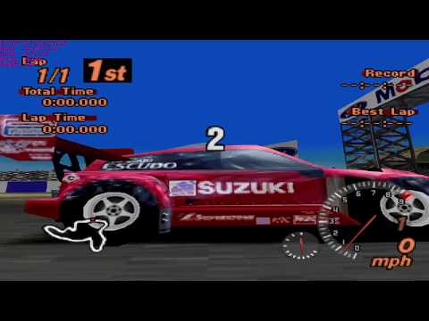 Gran Turismo 2 Walkthrough Part 109 - "Rally Events: Tahiti Dirt R3 #1"