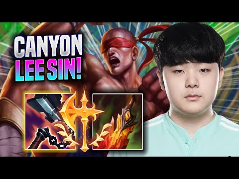 CANYON CRAZY GAME WITH LEE SIN! - DK Canyon Plays Lee Sin JUNGLE vs Viego! | Season 2022