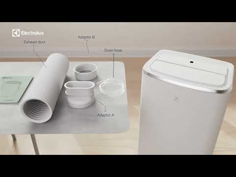 Comfort 600 Portabel AC - Installera och kom igång med din luftkonditionering | Electrolux