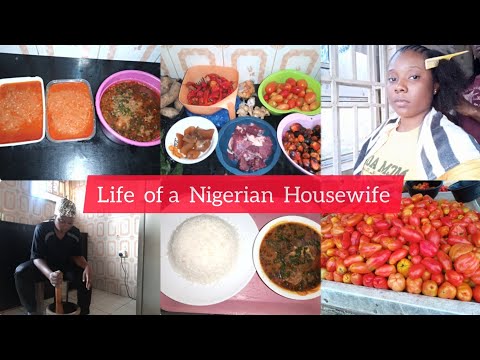 Living in Nigeria 🇳🇬 as a Housewife in her 20's/Market vlog/Haircare day/Cooking#cookwithme #vlog