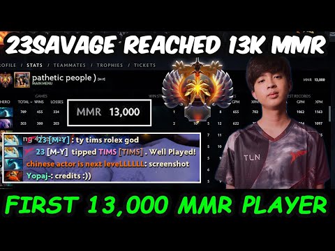 First 13K MMR in THE WORLD - Talon 23savage vs Yopaj Gabbi Dota 2