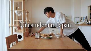 Japanese uni student vlog 🇯🇵 Making Japanese style breakfast, Re-exploring My city 'Kyoto' 🍡