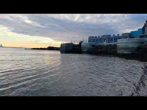 Plymouth Beach in UK