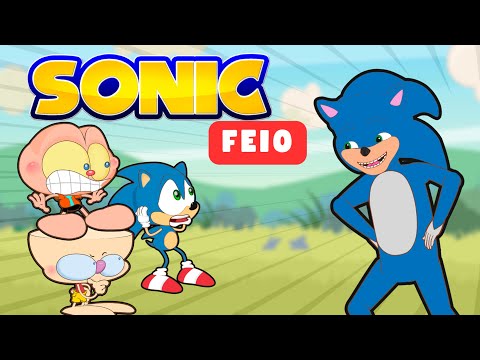 Mongo e Drongo e o Sonic do filme - o SONIC FEIO