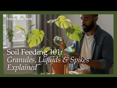 Soil Feeding 101: Granules, Liquids & Spikes Explained