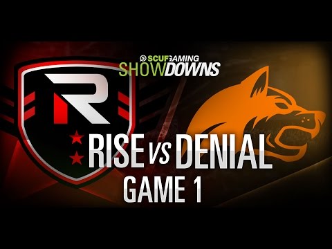 Scuf Gaming Showdowns - Rise vs Denial: Game 1 - August 6th 2014