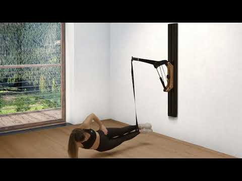 Exercise 023 - Seitliches Hüftheben zuhause trainieren am Home Gym EISENHORN