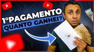 PRIMEIRO PAGAMENTO DO YOUTUBE - Quanto o YOUTUBE PAGA ? QUANTO RECEBI ? Como Monetizar Seu Canal?