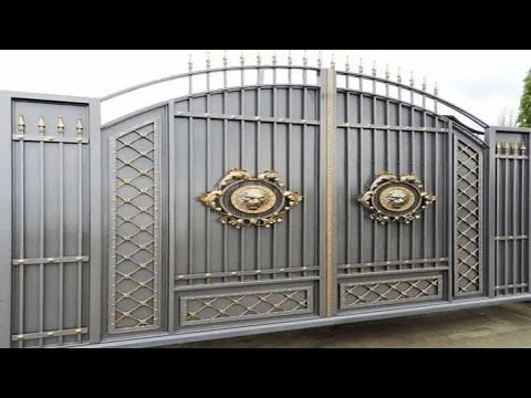 Top 300 Modern Front gate Designs 2024| Main Gates@moderndecor-7