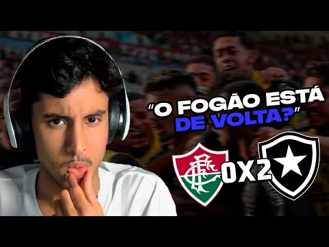 REACT DO RENATINHO: FLUMINENSE 0 x 2 BOTAFOGO | BRASILEIRÃO